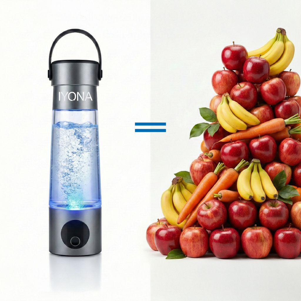 IYONA One — Hydrogen Water Bottle with German PEM Technology